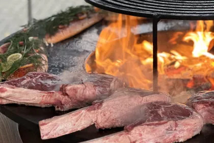 Bigger view of BBQ met bakservice foto's